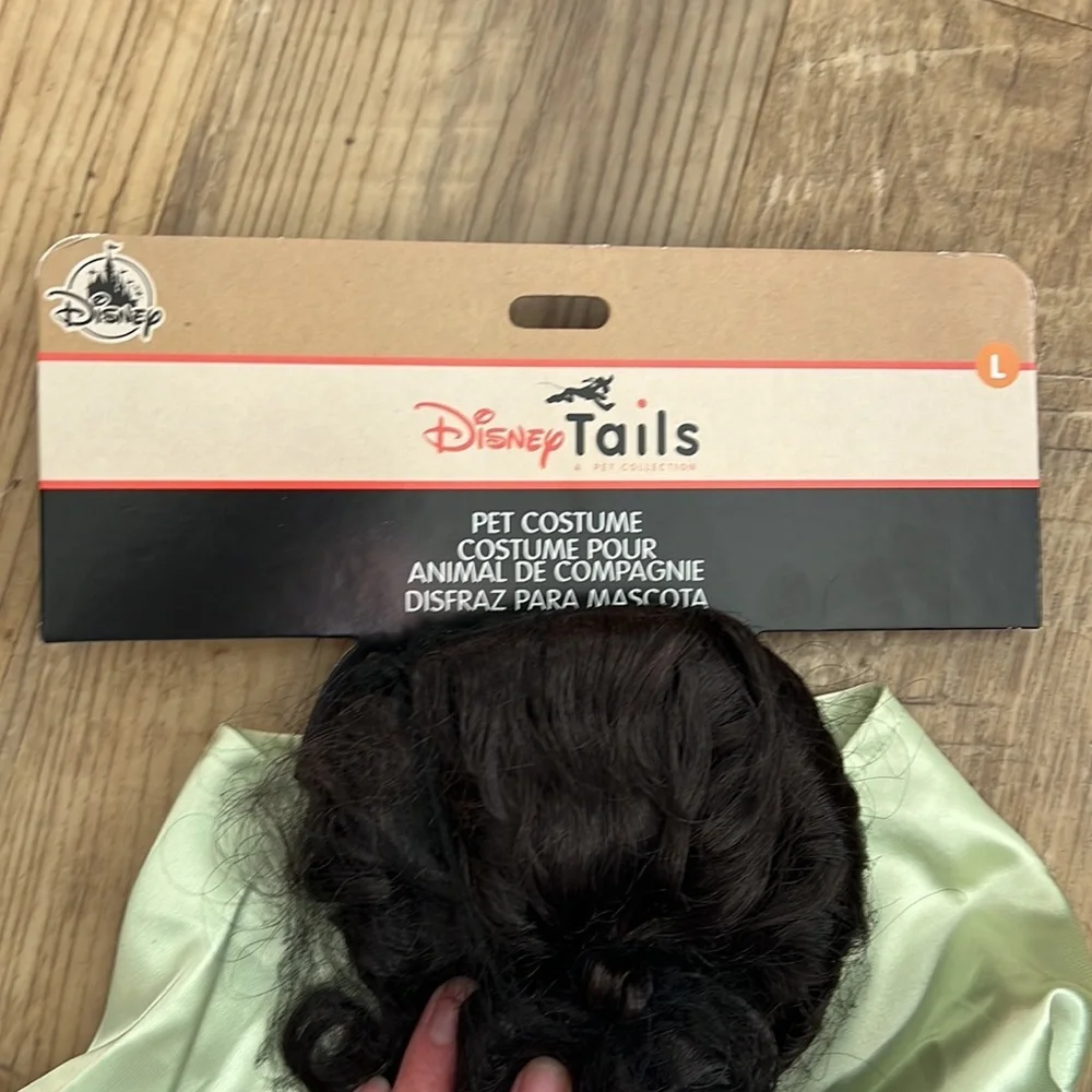 Disney Tails The Princess and the Frog Tiana Dog and Cat Costume Size Large